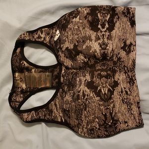 Women's Best camo seamless sports bra